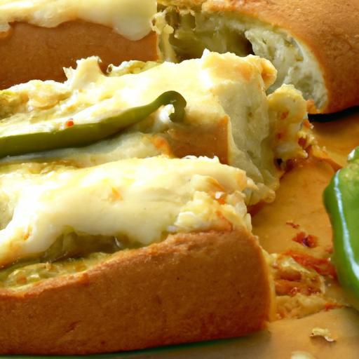 Fiery Delight: Jalapeño Popper Stuffed Cheesy Bread Recipe