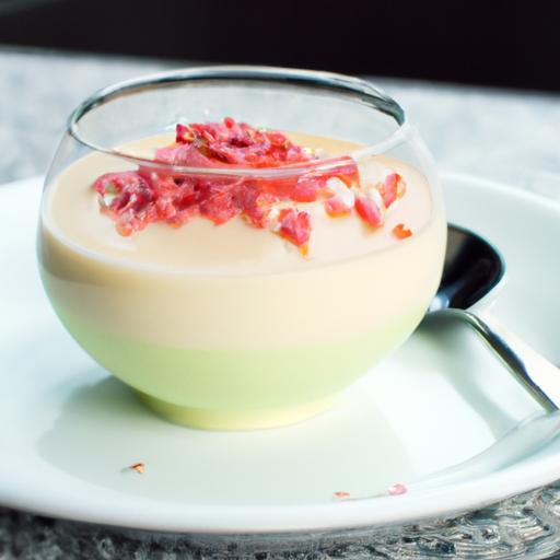 Delightful Rosewater & Pistachio Panna Cotta Recipe Unveiled