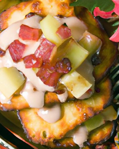 Tropical Twist: Crafting Pineapple Dessert with Crunchy Crackers
