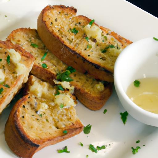 Golden vegan Garlic Bread⁣ Made with Creamy Dairy-free ​Butter