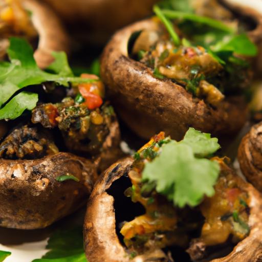 Savory⁢ Vegan Stuffed Mushrooms: A Flavorful ‌Plant-Based Treat