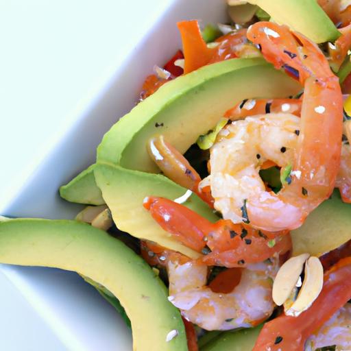 Fresh & Zesty Shrimp Avocado Salad: A Vibrant Twist