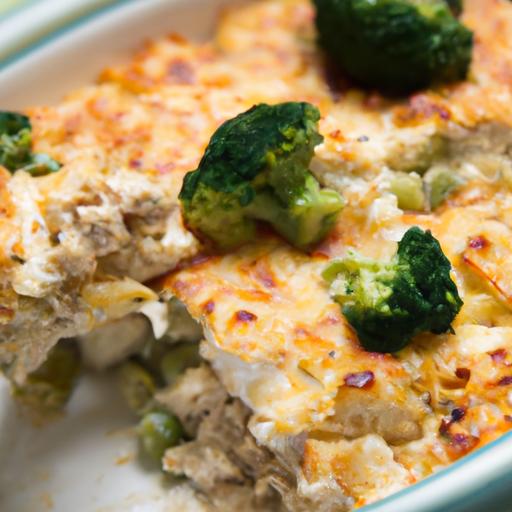 Cheesy Broccoli Chicken Rice Casserole: Comfort ⁤in a Dish