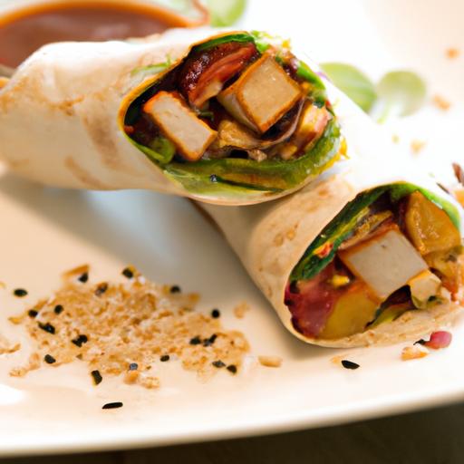 Crispy ⁤Tofu‍ Wraps: A Flavorful Sesame-Ginger​ Delight