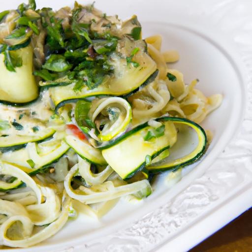 Zesty Zucchini Pasta Salad: Fresh Twist on a Classic dish