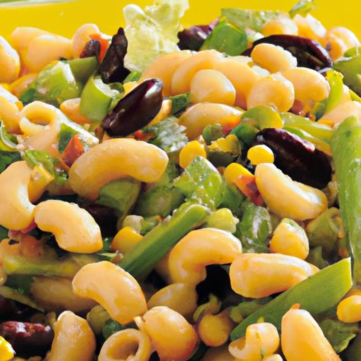 Bright‌ & ‌Healthy: Corn and Black Bean Pasta Salad⁢ Recipe