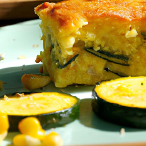 Golden Zucchini Cheddar cornbread: A ‍Savory Summer‌ Treat