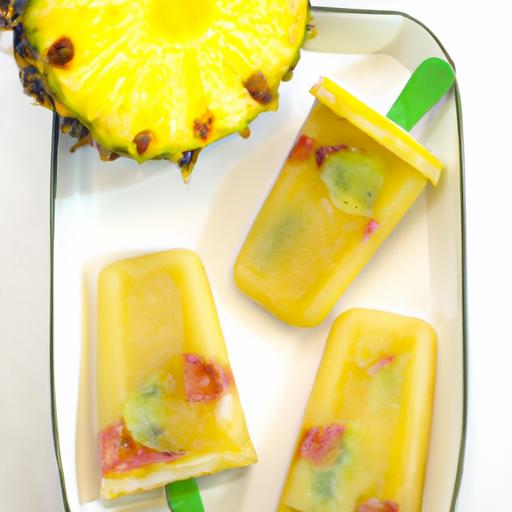 Tropical Bliss: How Pineapple Popsicles beat the Heat