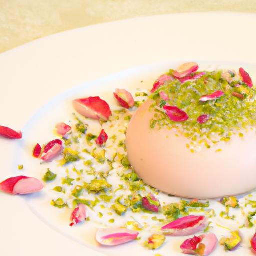 Delightful Rosewater & Pistachio Panna Cotta Recipe Unveiled