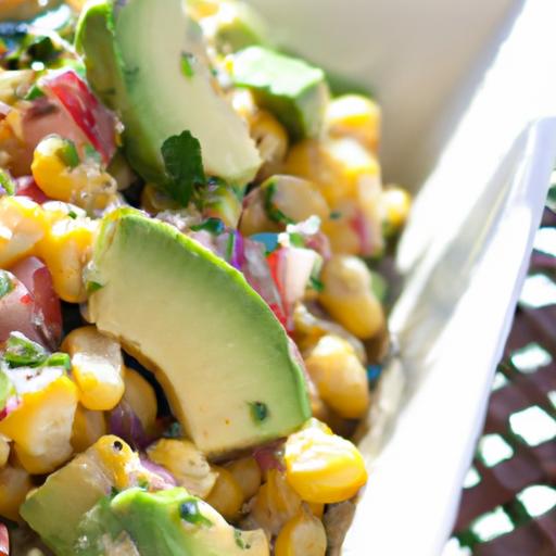 Zesty Avocado and Corn Salsa Salad: fresh, Flavor-Packed Delight