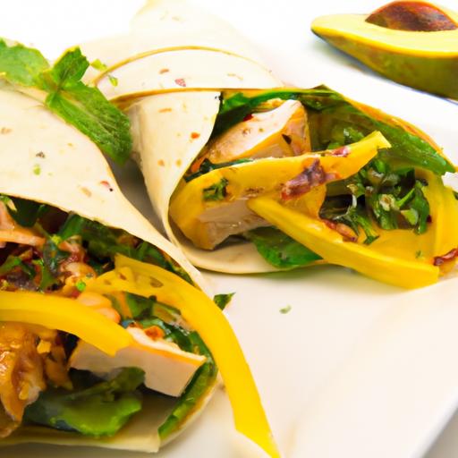 Wrap Up Wellness: The Ultimate Chicken Avocado Delight