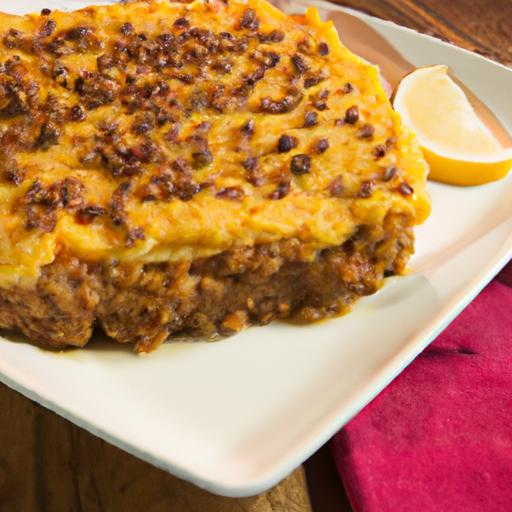 Hearty Lentil Shepherd’s Pie Topped with Sweet Potato Bliss