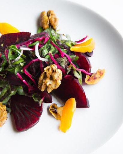 Bright Bites: Beetroot & Orange Salad with Crunchy Walnuts