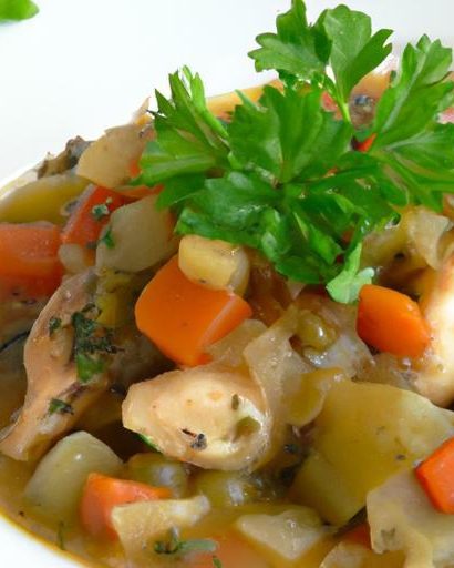 Wholesome Homestyle Chicken Fricassee: A Comforting Classic