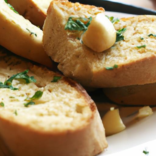Golden Vegan Garlic Bread Made with Creamy Dairy-Free Butter