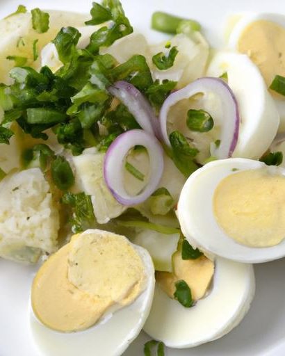 Timeless Potato Salad with Eggs & Celery: A Creamy Classic