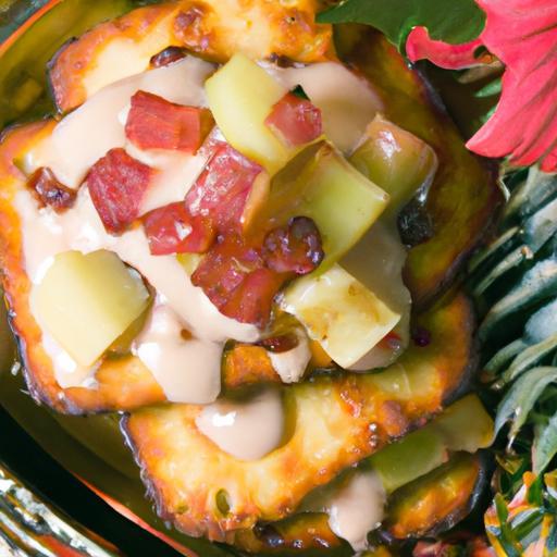 Tropical Twist: Crafting Pineapple Dessert with Crunchy Crackers