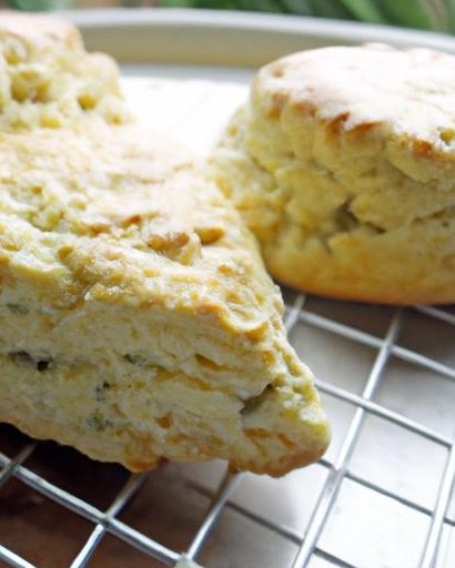 Cheddar & Chive Savory Scones: A Flavorful Homemade Treat